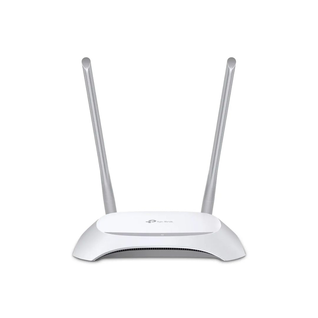 Router TP-Link Inalambrico N300 2 Antenas 5dBi 1xWAN 4xLAN Control Parental Firewall Red Invitado Soporta IPv6 TL-WR840N