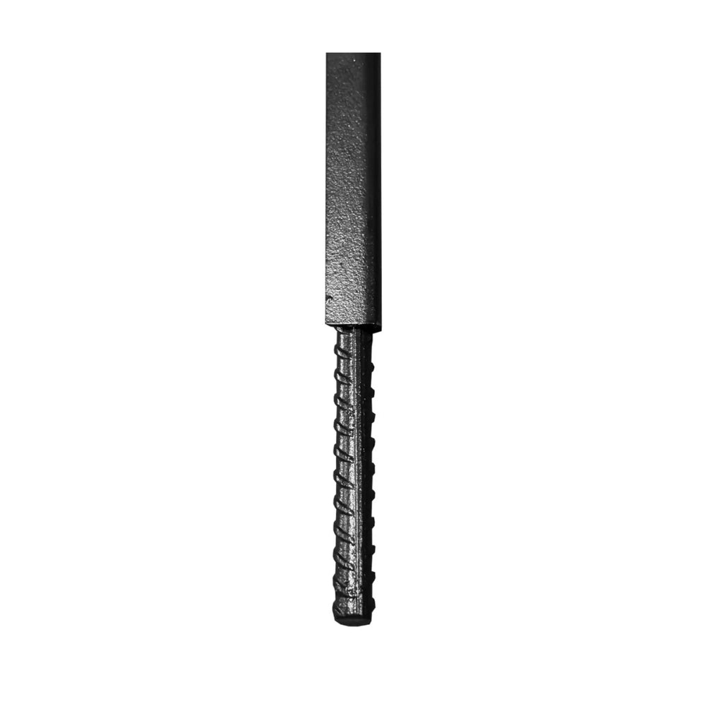 Postes de Acero Dimax de 4 Orificios Set de 5 Piezas Chapa Galvanizada 760x15x15mm C911