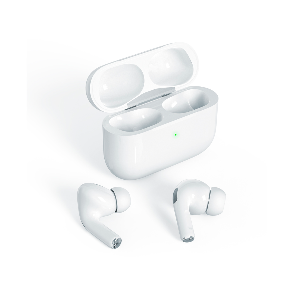 Audifonos Dimax Inalambricos BT 5.2 con Indicador de Bateria para iOS color Blanco V385