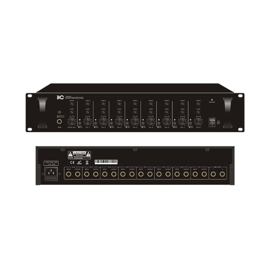 Pre-Amplificafor ITC de 8 Canales 8 Lineas de Control de VoLumen Separado T-6240