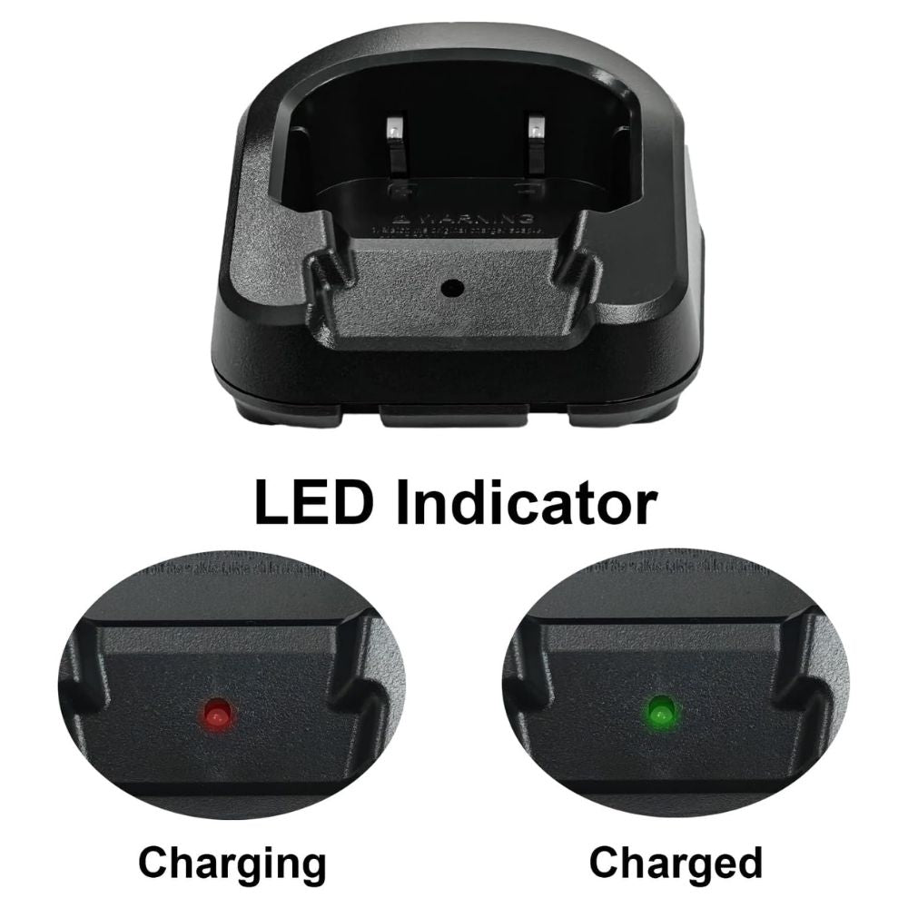 Cargador Base Baofeng para Radios UV-82 CH-8