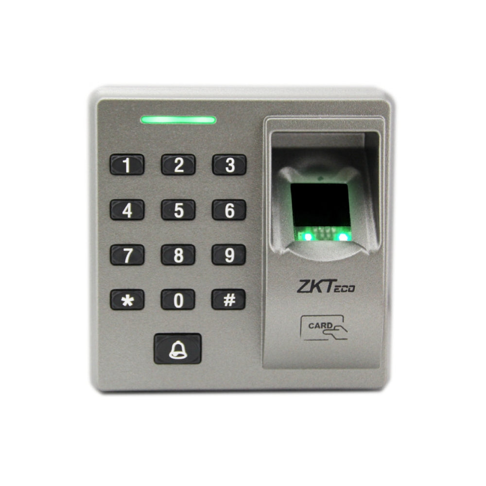 Lector Zkteco de Huella RFID Contraseña Comunicacion RS-485 Compatible con Acceso Inbio FR1300