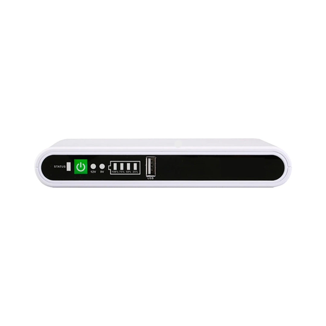 Mini UPS Dimax PoE/DC 17Watts Salida 5Vdc 9Vdc 12Vdc Aplicacion Router Modem CCTV N108