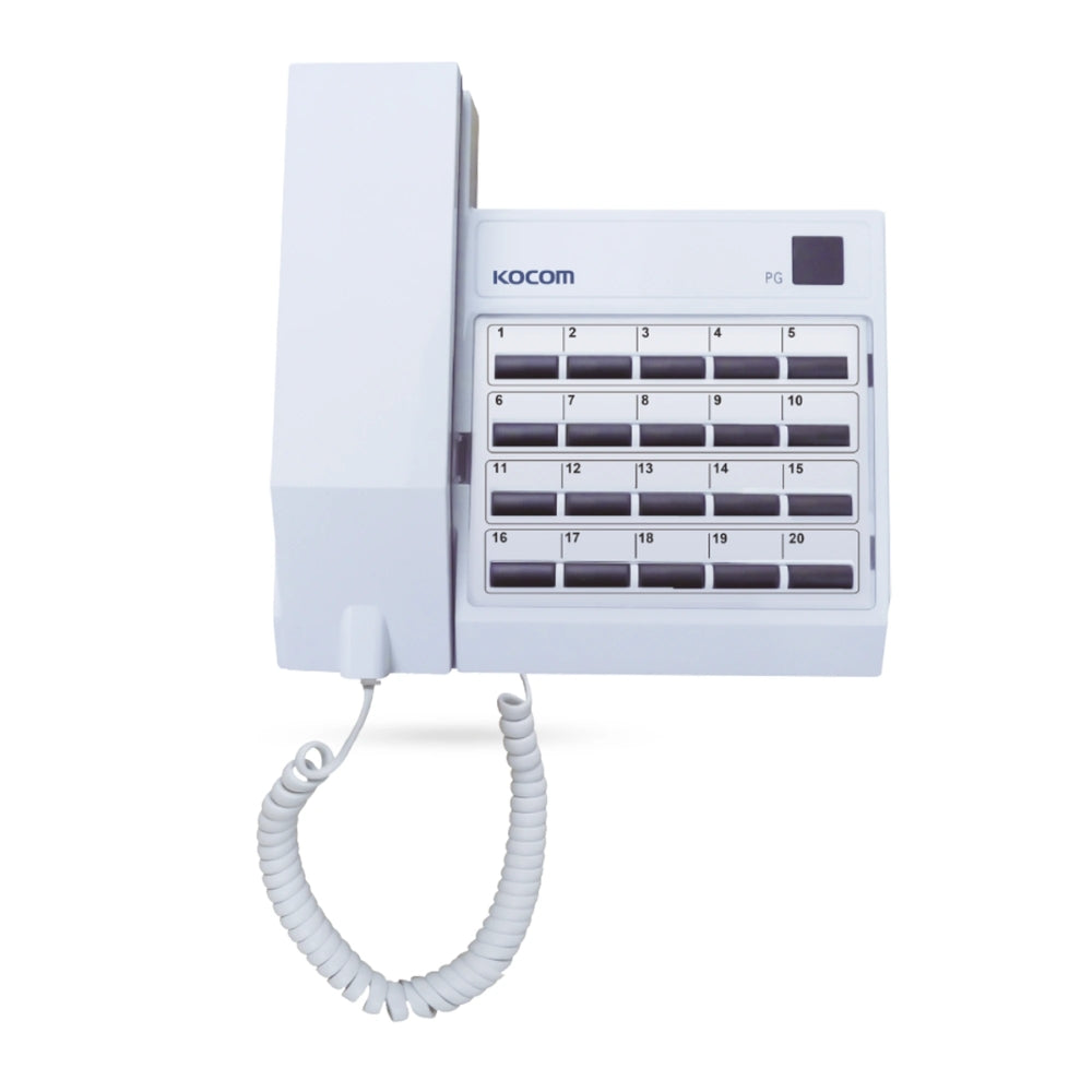 Intercomunicador para Apartamento hasta 20 Intercomunicadores con Indicador LED por Linea KIP-620ML