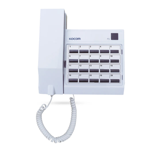 Intercomunicador para Apartamento hasta 20 Intercomunicadores con Indicador LED por Linea KIP-620ML