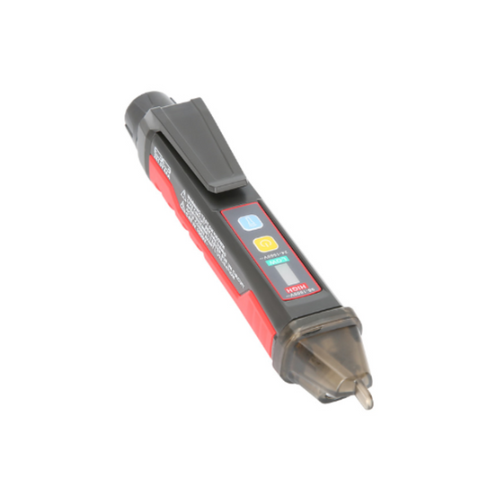 Detector de Voltaje Uni-t 24VAC a 1000VAC 50 60 Hz Deteccion de Solenoide Linterna IP67 UT12M-ROW