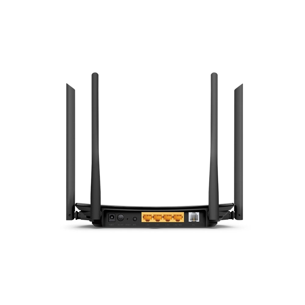 Modem Router Inalambrico TP-Link AC1200 VDSL/ADSL Doble Banda 4 Antenas Externas 5dBi 3xLAN 1xWAN QoS Archer VR300