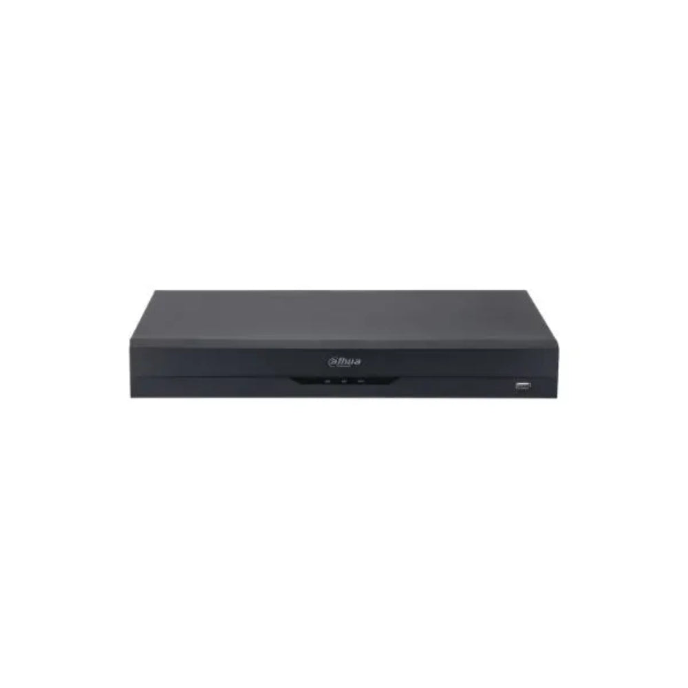 Grabador Dahua Pentahibrido de 32 Canales Wizsense Hasta 32ch IP Proteccion Perimetral SMD Plus Codificacion AI 2xHDD hasta 16TB Audio IO Puerto RS485 DH-XVR5232AN-I3V2.0