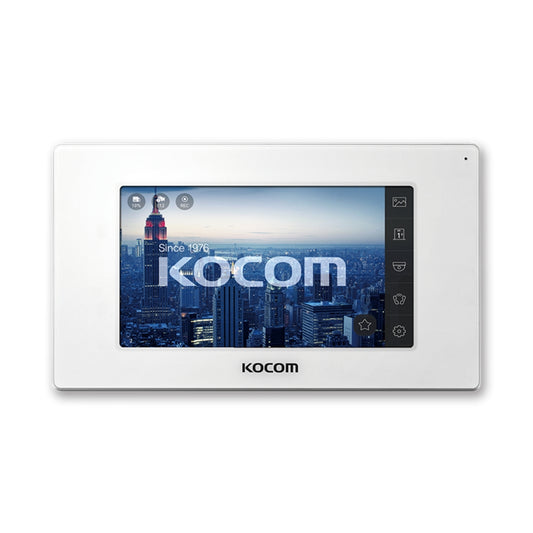 Monitor Kocom DVR y Video Portero Entradas 2xVideo y 2xAudio Salida 1xVideo Comunicacion RJ45 y USB 2.0 KCV-544SD MONITOR
