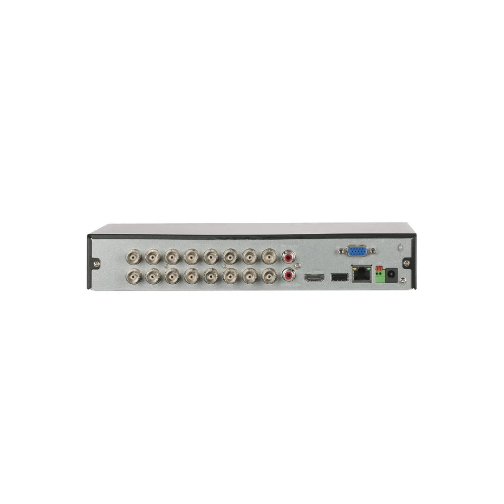 Grabador Dahua Pentahibrido de 16 Canales Wizsense Audio 1xIN/1xOUT 1xHDD hasta 16TB 1xHDMI 1xVGA 2xUSB 1xRJ45 100Mbps 1xRS485 DH-XVR4116HS-I(V2.0)