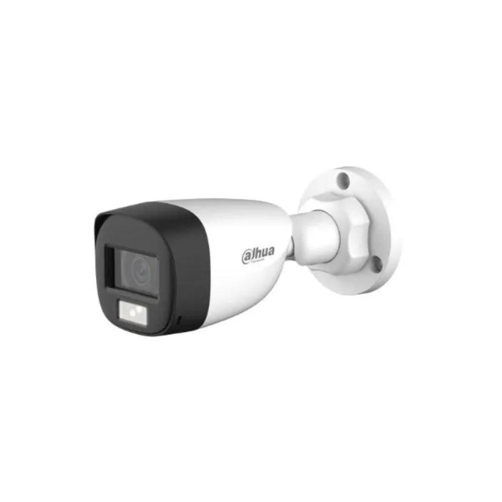 Camara Dahua HDCVI Bala 2MP Full Color con Audio Lente 2.8mm IR 20 metros 30fps 1080p IP67 HAC-HFW1200CL-IL-A-028-S6