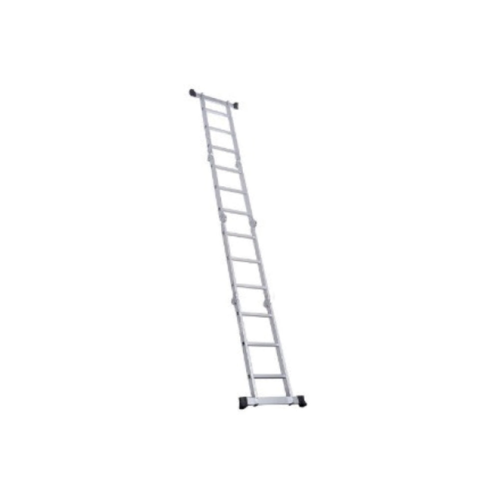 Escalera Dimax Multifuncional 4x5 hasta 5.60M Modos Transporte Desplegado y Tijera Peso Maximo 150Kg N069