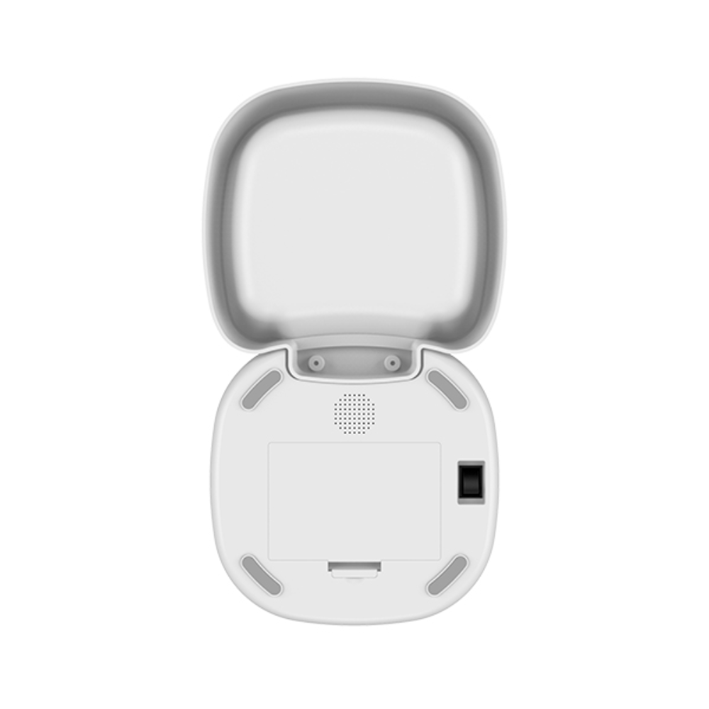 Alimentador Dimax Inteligente para Mascota Capacidad 4 Litros con Camara FHD de 3MP Vision Nocturna y Audio 2 Vias Alimentacion 220VAC y Pilas G107