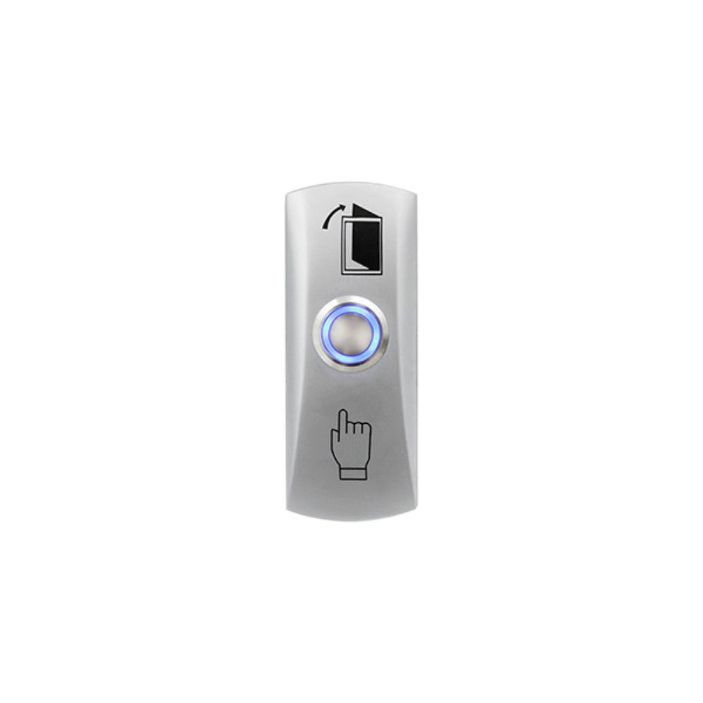Boton Dimax Liberador para Puerta de Aluminio con Caja para Instalacion Boton de Acero 3Amp 36Vdc C773