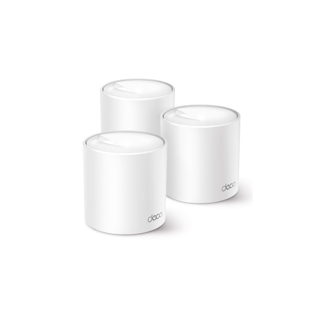 Sistema Mesh TP-Link Deco X50 (3-Pack) WiFi 6 AX3000 CPU Dual Core 3x1Gbps Router AP Roaming Conexiones sin LAG Control Parental Deco APP Deco X50(3-pack)