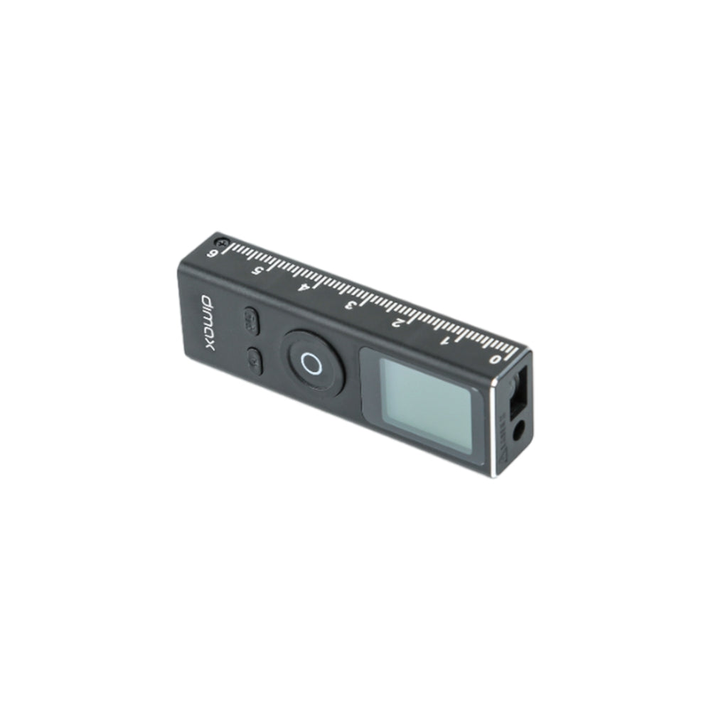 Mini Telemetro Laser Dimax Diseño Compacto Distancia de Medicion 0.03-30 metros Puerto USB-C Carcasa Aleacion de Aluminio Bateria 250mAh Y006