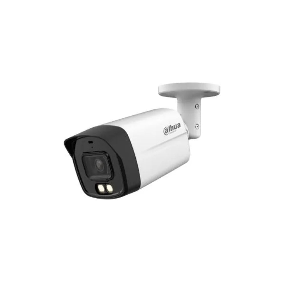 Camara Dahua HDCVI Bala 2MP Full Color Metal/Plastico Lente 2.8mm IR 40 metros 30fps 1080p IP67 HAC-HFW1200TLM-IL-A-28-S6
