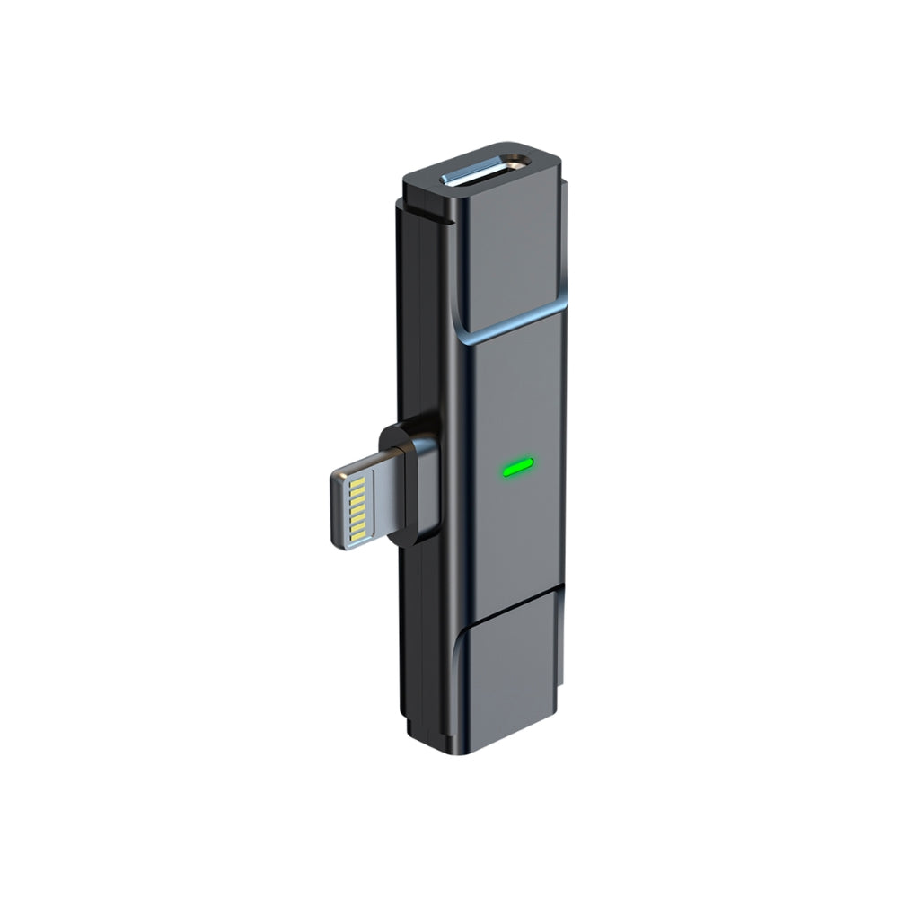 Microfono Dimax Inalambrico Doble con Receptor puerto Lightning Bateria hasta 6 Horas Estuche Puerto USB-C V382