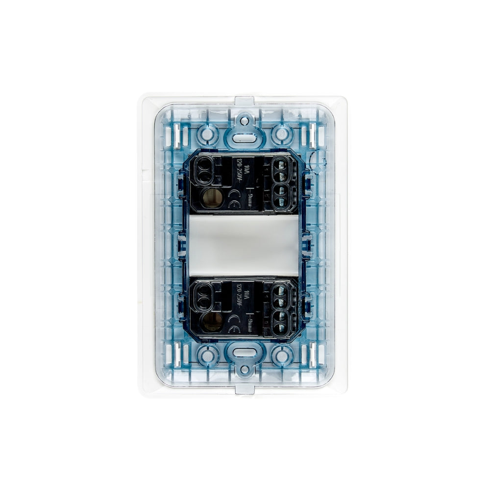 Interruptor Dimax 2 Puntos 10 Amp color Blanco Z003