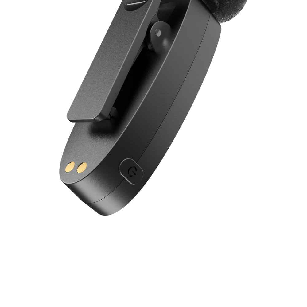 Microfono Dimax Inalambrico Doble con Receptor Triple puerto Lightning USB-C y Aux Bateria hasta 6 Horas Estuche Puerto USB-C V383