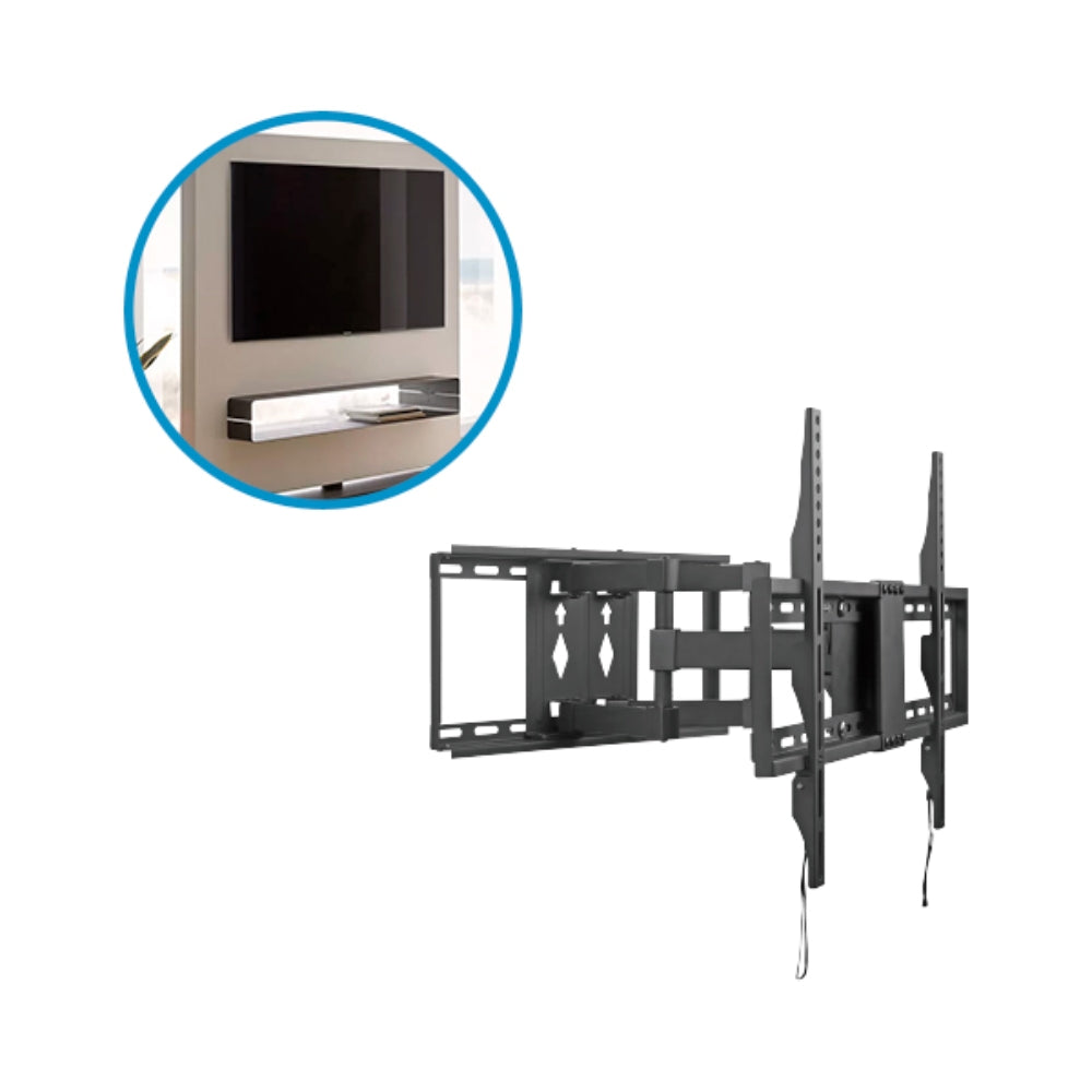 Soporte de TV Dimax de 32" a 80" Soporta 50Kg Brazo Doble Flexible B011