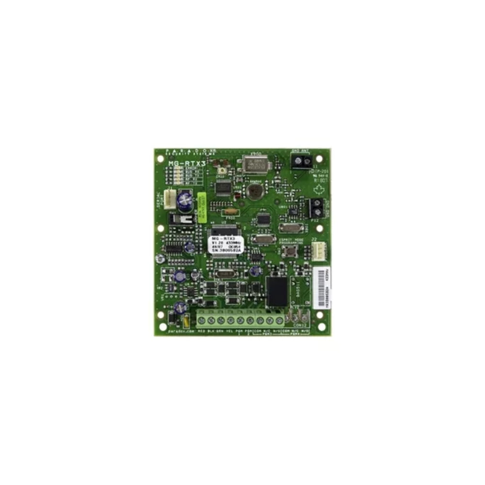 Modulo de Expansion Paradox Inalambrica Compatible con Centrales SP y EVO Acepta todos los Modelos de Control Remoto y Dispositivos de Proteccion Inalambrica RTX3