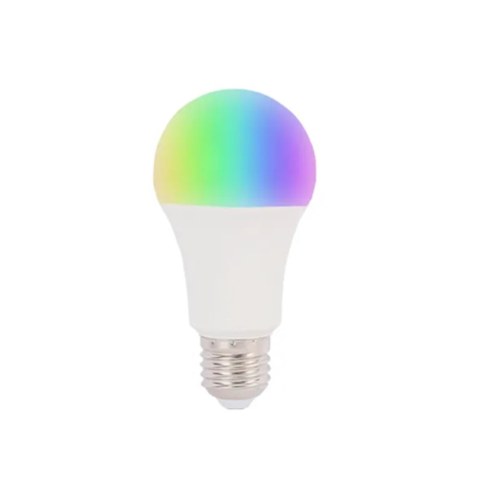 Bombilla Foco Dimax Smart RGB 9 Watts WiFi Control por Voz Alexa y Google DMS-WB080-RGB-WB