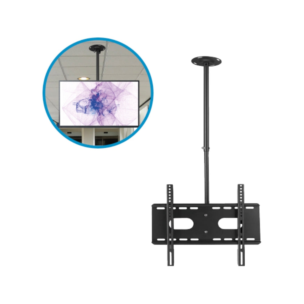 Soporte de TV Dimax de 32"a 60" Soporta 45Kg Brazo Fijo para Techo B006