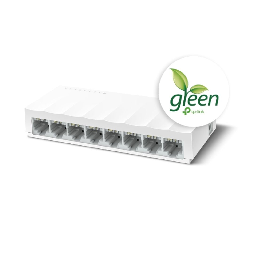 Switch TP-Link Lite Wave 8 Puertos Carcasa de Plastico LS1008