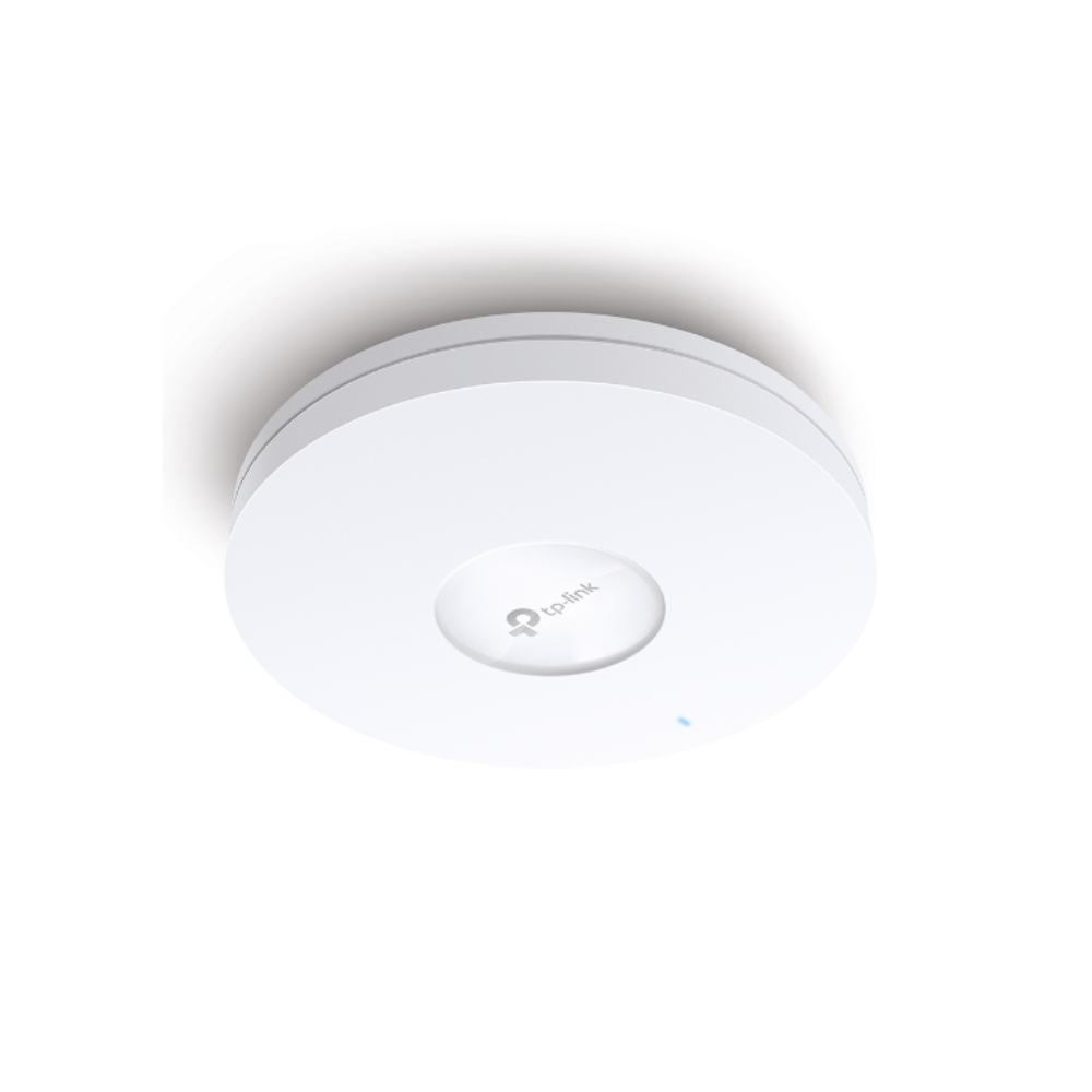 Access Point TP-Link AX1800 WiFi6 Omada Mesh Doble Banda 1800Mbps 1 Puerto Gigabit MU-MIMO Roaming de Usuarios Hotspot 16SSID Portal Cautivo IP67 EAP610