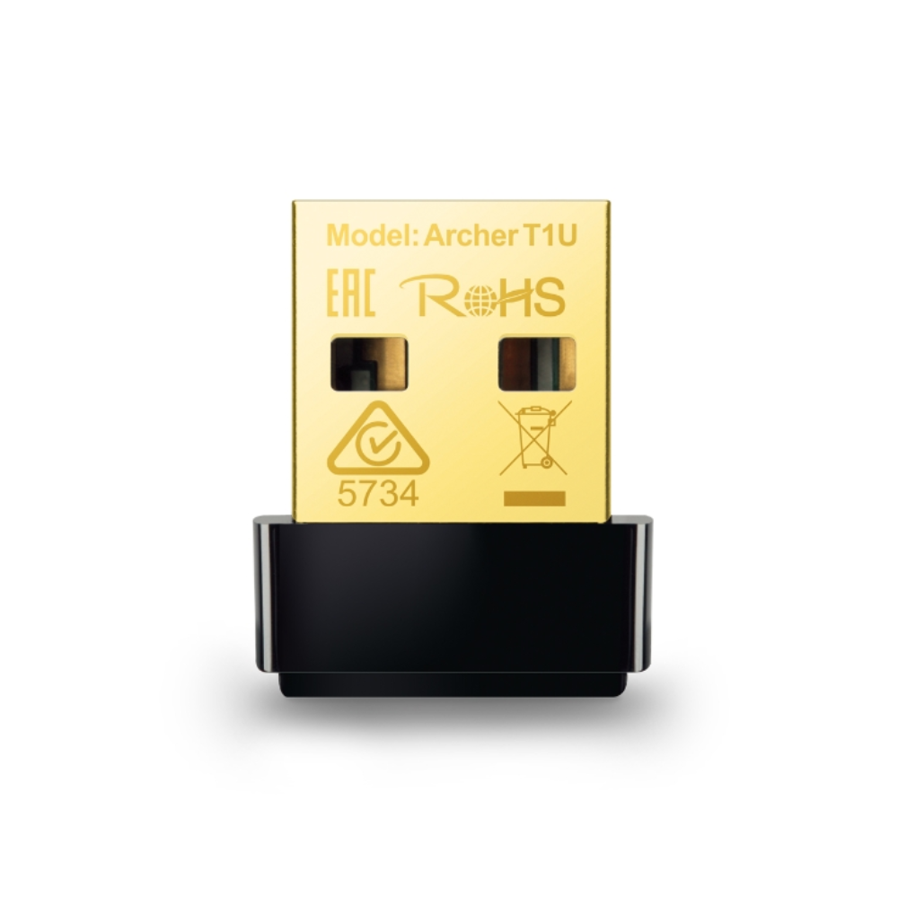 Mini Adaptador USB a WiFi TP-Link AC450 5.0GHz USB 2.0 ARCHER T1U