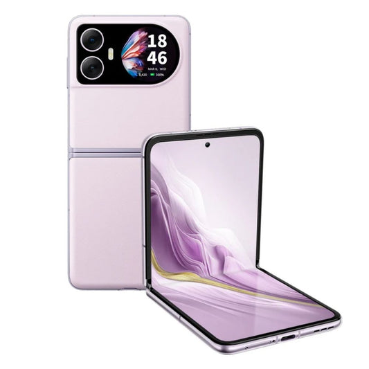 Celular Blackview Plegable Pantalla Dual Amoled 6.7" FHD+ 120Hz Camara 108MP/32MP Procesador Octa-Core RAM 12GB Memoria 256GB ROM Bateria 5000mAh carga 66W Android 13 Conexion 5G BT 5.2 Dual SIM color Purpura HERO10-PURPLE