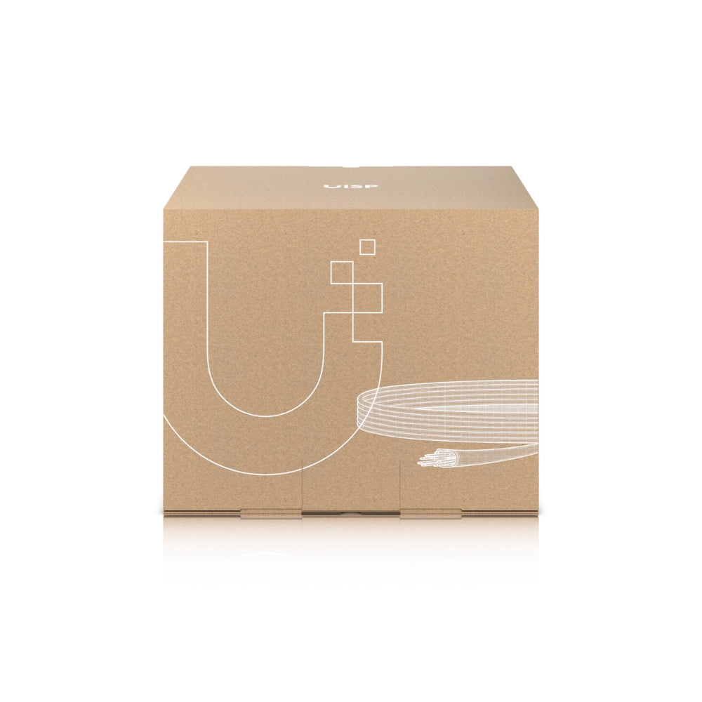 Cable de Red Ubiquiti STP Categoria 5E para Exterior 305metros con Alambre Drenador 24AWG UB-UISP-Cable-Carrier