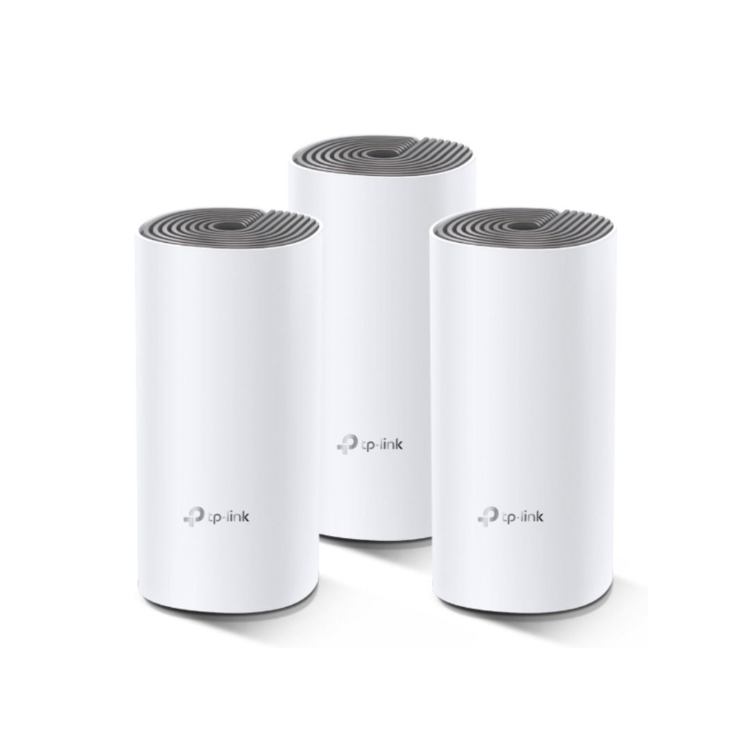 Sistema Mesh TP-Link Deco E4 (2-Pack) AC1200 Elimina Zonas Muertas Roaming Conexiones sin Lag Montaje Control Parental Compatible con Todos los Decos Modo APP DECO E4(2-PACK)