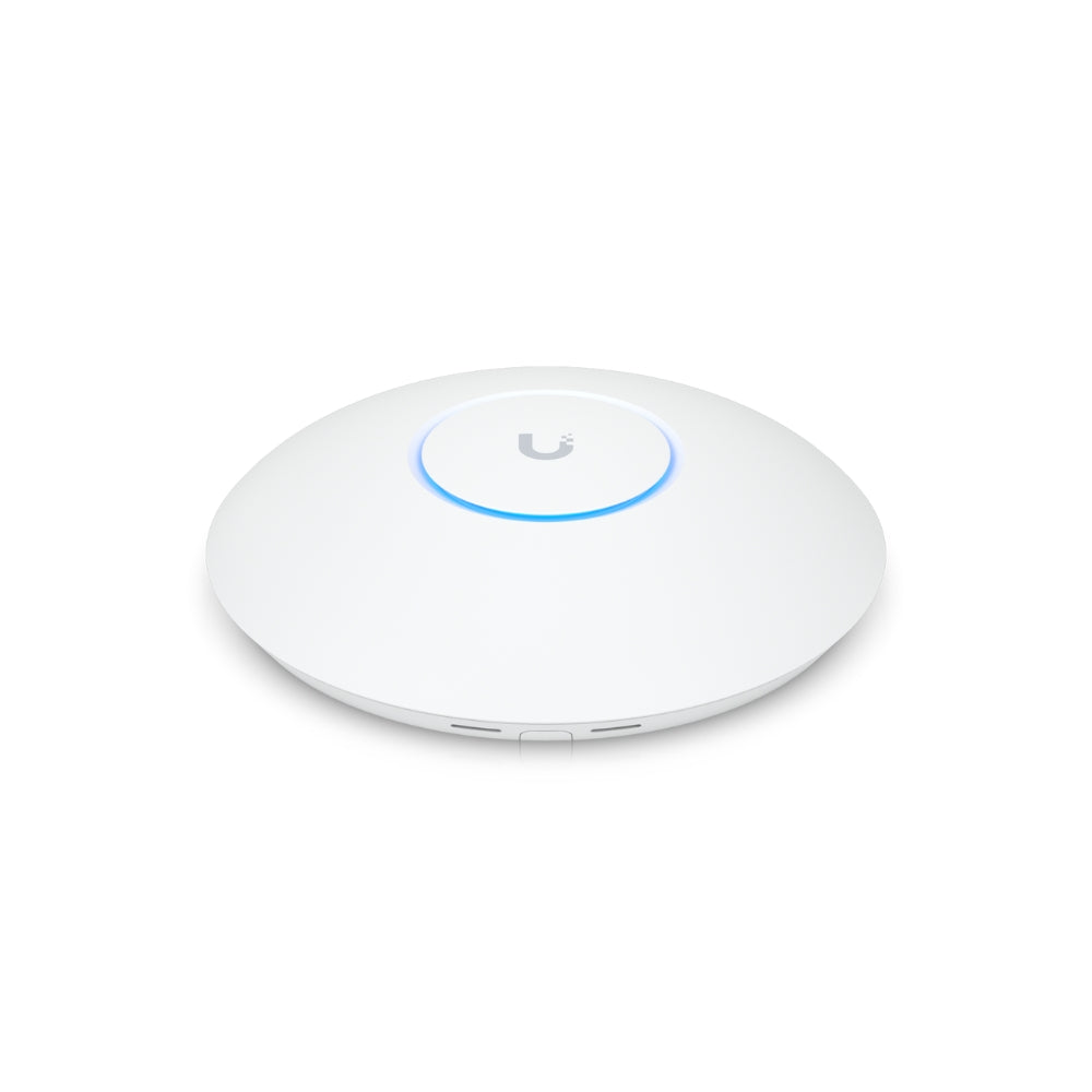 Access Point Ubiquiti WiFi7 Unifi PRO 2.4 5 6 GHz Full Duplex 802.3AT 8 SSIDs Soporta hasta 300 Usuarios Sin Inyector PoE Semi Interior IP54 UB-U7-PRO