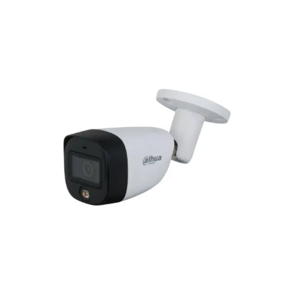 Camara Dahua HDCVI 2MP Full Color Metalica Lente 2.8mm IR 20 metros 30fps 1080p IP67 HAC-HFW1200CM-IL-A-28B-S6