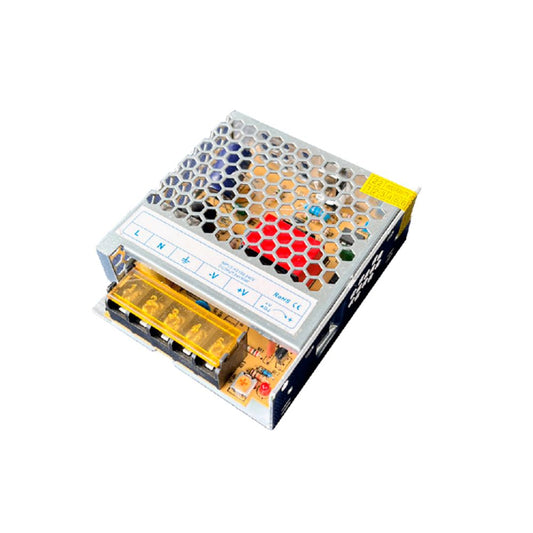 Fuente de Poder Dimax Tipo Rejilla Salida 12Vdc 5Amp Potencia Nominal 60Watts Material Aleacion de Aluminio IP55 Z037
