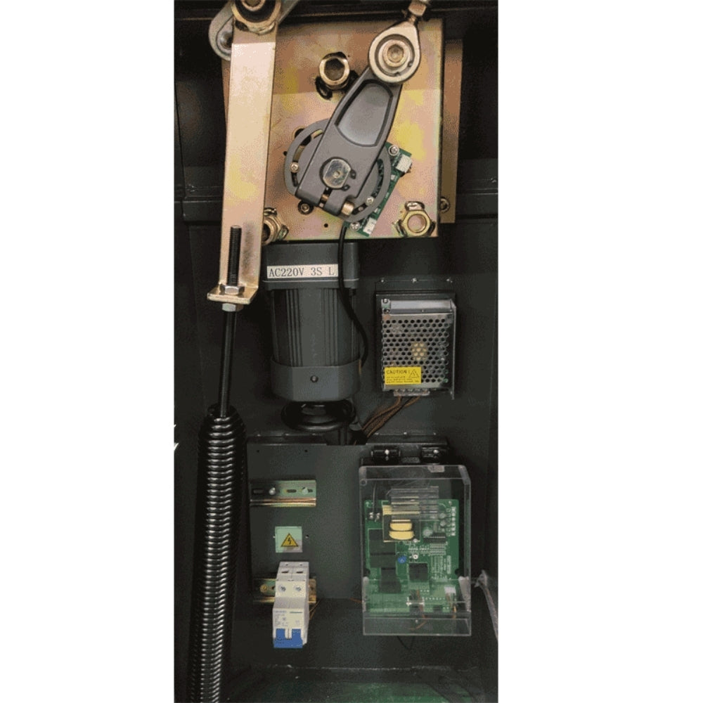 Barrera Vehicular Zkteco de Doble Direccion Derecha o Izquierda Brazo Telescopico de 4.5Metros Apertura 3segundos Gabinete con LED indicador de Estado CMP200-R