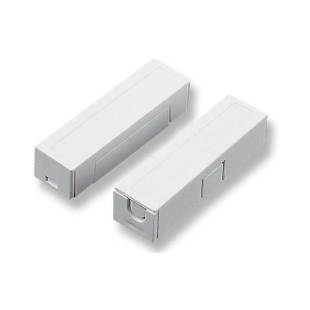 Contacto Magnetico Sentek para Puertas de Madera contacto NC color Blanco BS-2033WH