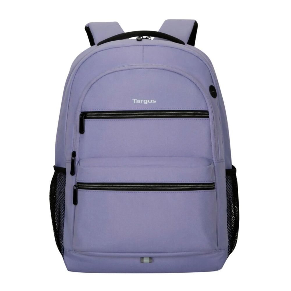 Mochila Targus 15.6" Octave II Acolchado para Proteger Laptop Correas Acolchadas Ajustables Bolsillo Lateral para Botella de Agua color Purpura TBB63707GL
