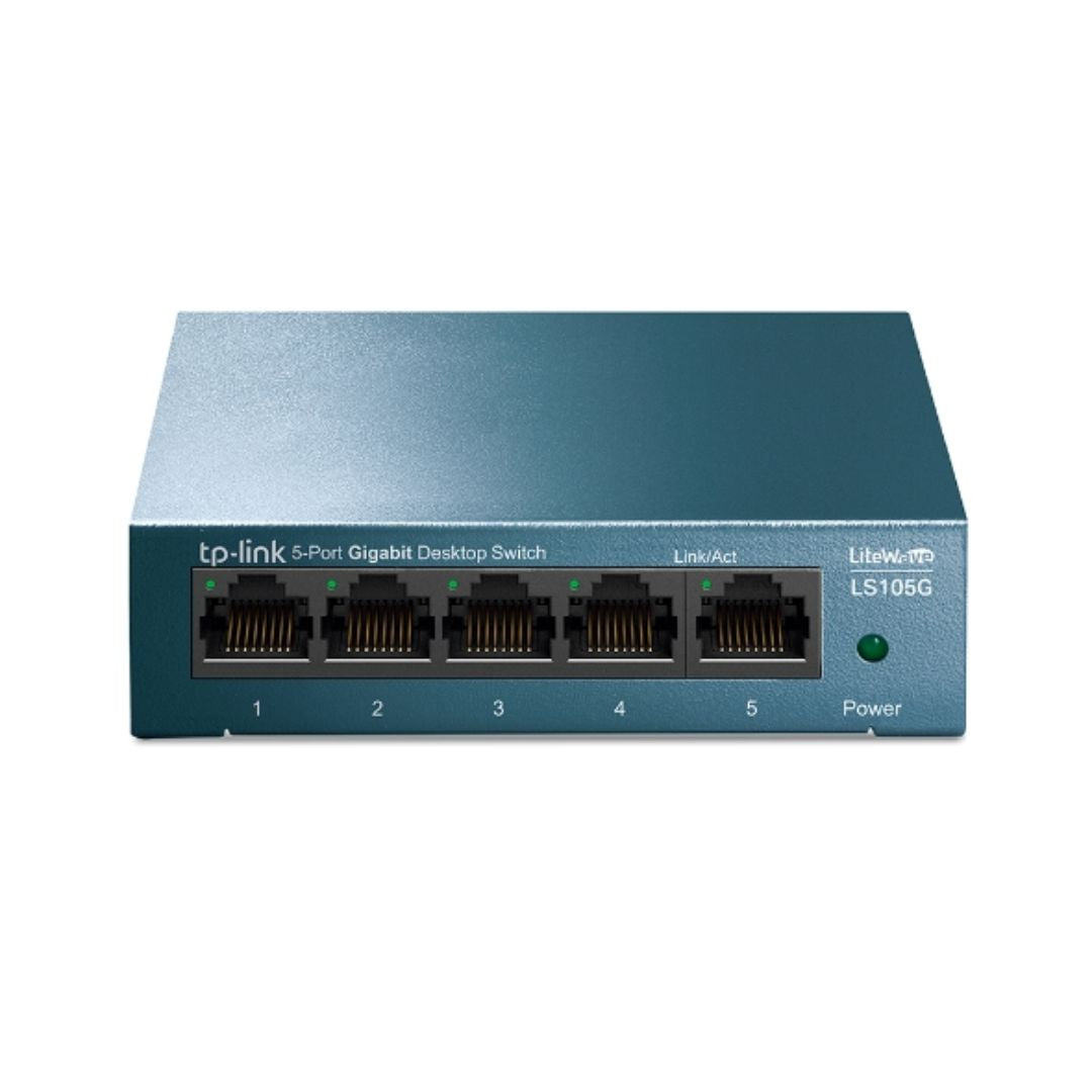 Switch TP-Link Lite Wave 5 Puertos Gigabit Carcasa Metalica LS105G