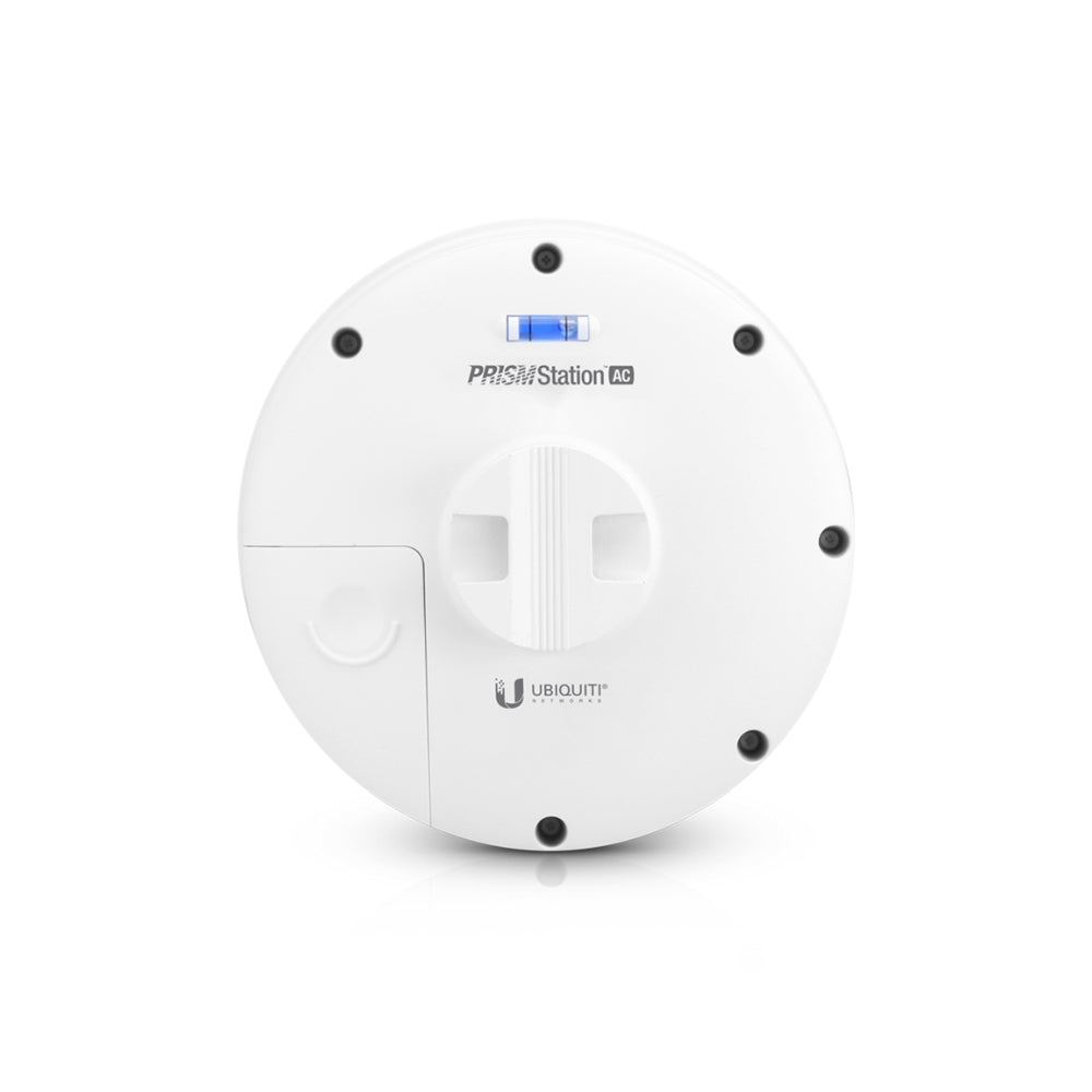 Radio Ubiquiti Prism Station AC Airmax 500+Mbps Frecuencia 5.0GHz Potencia 28dBm Ganancia 14dBi Tecnologia Airprism Incluye PoE UB-PS-5AC