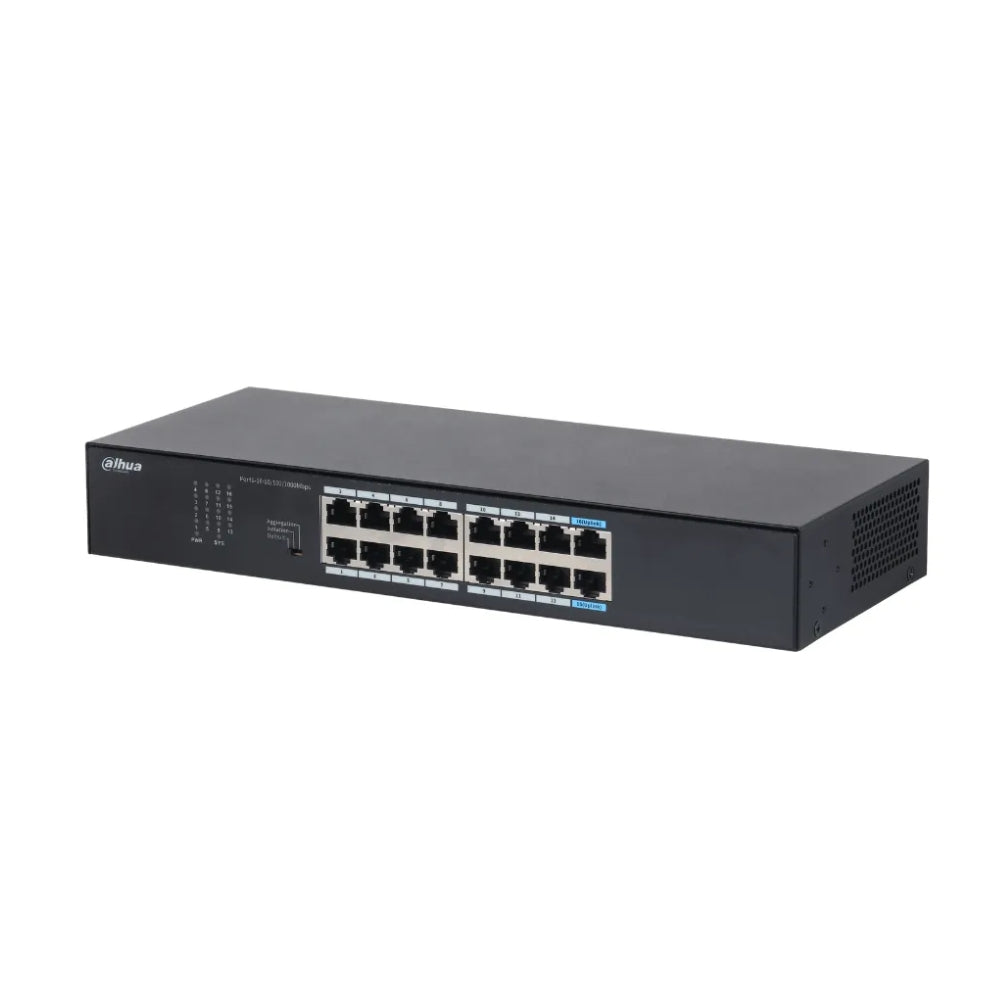 Switch Dahua 16 Puertos Gigabit Metalico DH-S3016-16GT