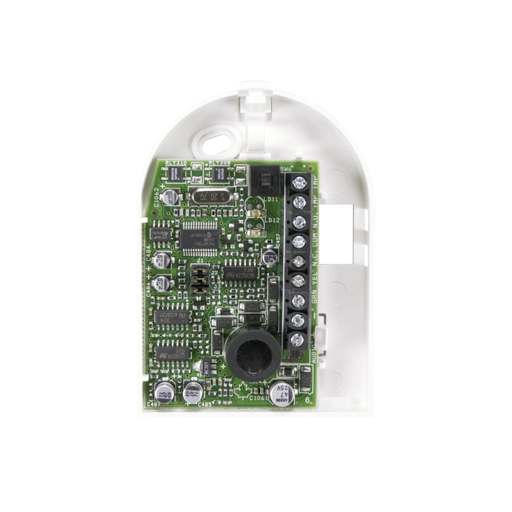 Sensor de Ruptura de Vidrio Paradox con Analisis Espectral Total de Audio e Infrasonido con 7 Filtros Digitales de Frecuencia Sensibilidad Ajustable Cobertura hasta 9 metros dg457