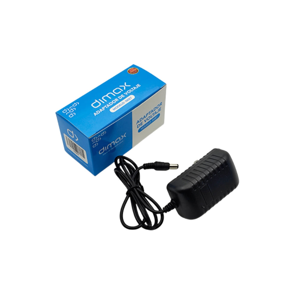 Adaptador de Voltaje Dimax Entrada 100 240VAC Salida 5Vdc 2Amp para Camaras y Control de Acceso N087