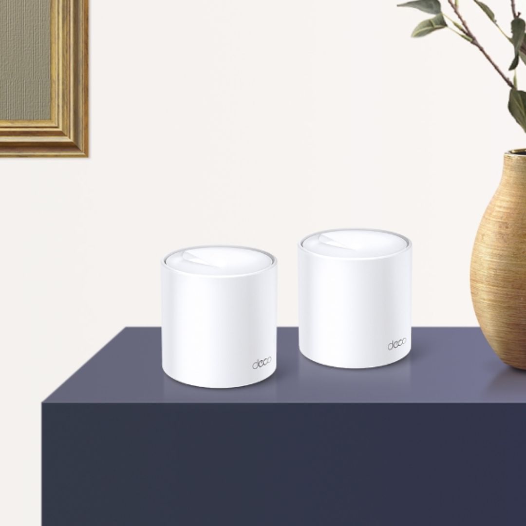 Sistema WiFi 6 Mesh TP-Link Deco X20 (2-Pack) AX1800 Elimina Zonas Muertas Roaming Conexiones sin Lag Control Parental Compatible con Todos los Decos Soporta 4K 8K Deco X20(2-pack)