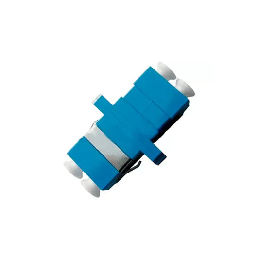 Adaptador de Fibra Optica Dimax LC/SM Duplex Compatible con Cualquier Bandeja para Fibra Optica ADP-LC-SM-D