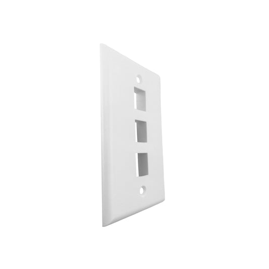 Tapa de Caja de Conexion con 3 Ranuras C878
