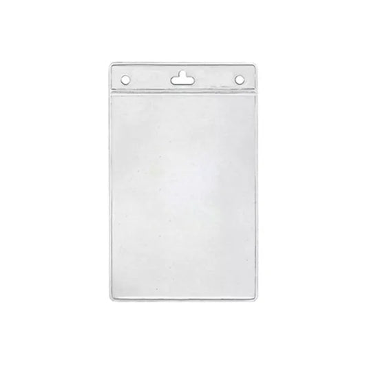 Porta Credencial Dimax Sencillo Transparente PCV-100