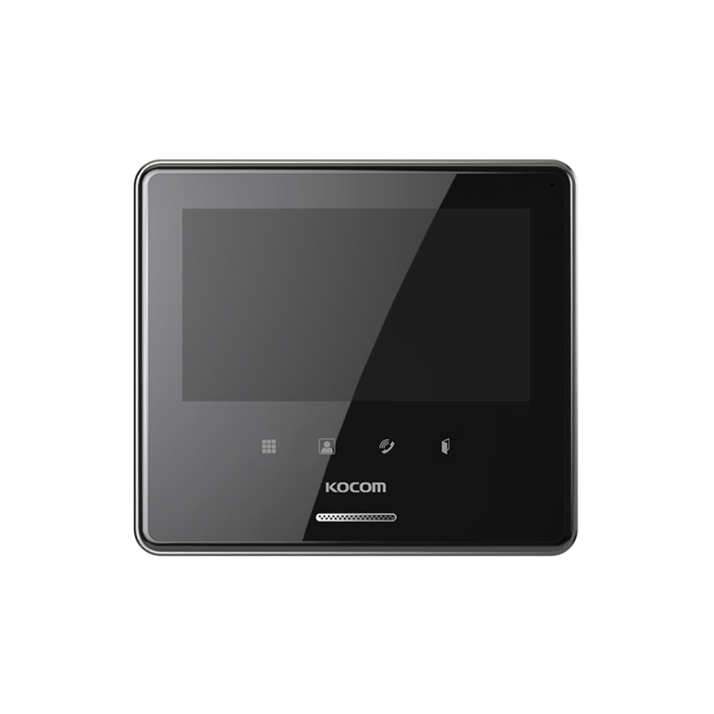 Monitor de Video Portero Kocom IP con POE color Negro KCV-S701IPOEB